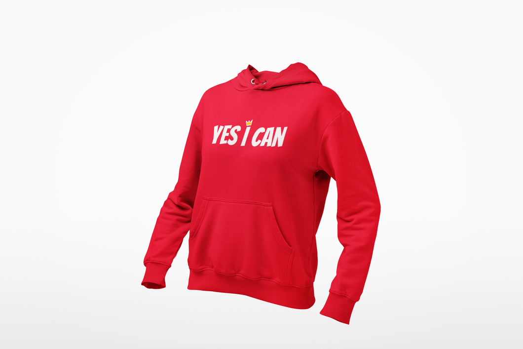 Yes I Can - Kangaroo Pocket Hoodies